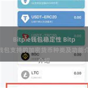 Bitpie钱包稳定性 Bitpie钱包支持的加密货币种类及功能介绍