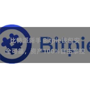 比特派新手 Bitpie钱包安全可靠，资产100%自主掌控