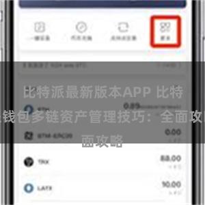 比特派最新版本APP 比特派钱包多链资产管理技巧：全面攻略