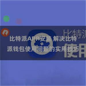 比特派APP安装 解决比特派钱包使用问题的实用技巧