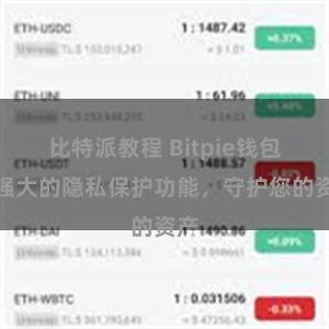 比特派教程 Bitpie钱包：强大的隐私保护功能，守护您的资产