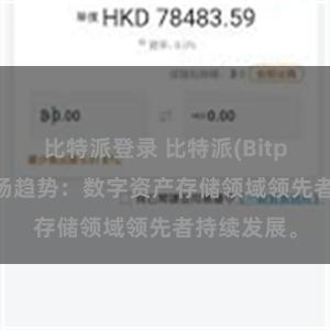 比特派登录 比特派(Bitpie)钱包市场趋势：数字资产存储领域领先者持续发展。