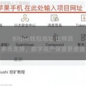 Bitpie钱包地址 比特派多币支持，数字资产保管更便捷
