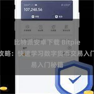 比特派安卓下载 Bitpie新手攻略：快速学习数字货币交易入门秘籍
