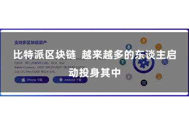 比特派区块链  越来越多的东谈主启动投身其中